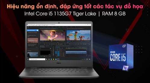 Dell Vostro 3400 - Core i5 - 1135G7/ RAM 8GB/ SSD 256GB/14FHD 6