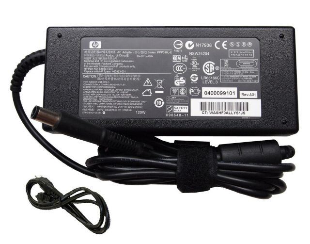 Sạc Laptop HP 18.5V - 6.5A Chân Kim