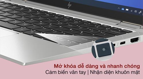 [Mới 100%] HP EliteBook X360 1040 G8 - Core i7 - 1165G7/ RAM 16GB/ SSD 512GB 6