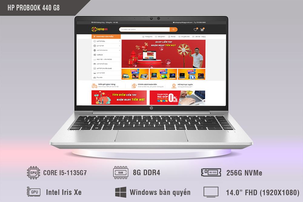 [Mới 100%] Laptop HP ProBook 440 G8