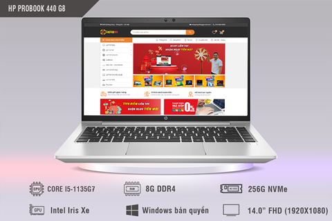 [Mới 100%] Laptop HP ProBook 440 G8