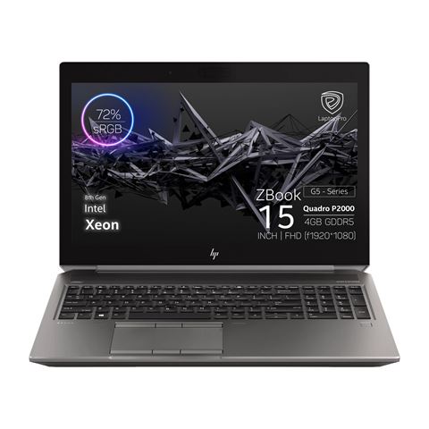 LAPTOP HP ZBook 15 G5 Mobile Workstation - Core i7-8750H, VGA Quadro P1000/P2000