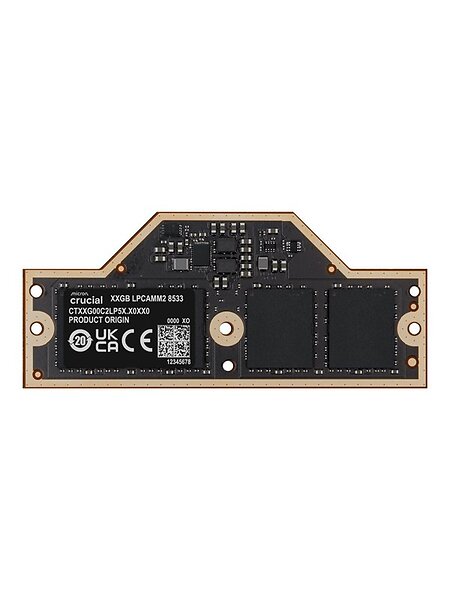 Crucial LPDDR5X LPCAMM2 LPDDR5X 8533MHz 32GB (CT32G85C2LP5X) - Prisjakt