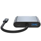 Cáp chuyển đổi 1 - 4 type-c to Hub vga 1