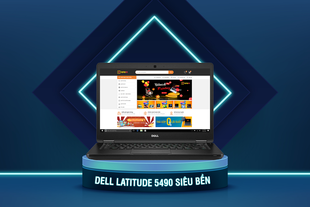 Laptop Dell Latitude E5490 (Core i5 8350U, Ram 8G, SSD 256G, Màn 14 FHD IPS)