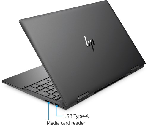 Laptop HP ENVY x360 (2-in-1) 15M-EE0013DX 15.6 FHD Touch-Screen (AMD Ryzen 5 - 8GB Memory - 256GB SSD - Nightfall Black) laptop365 8