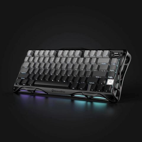 Bàn phím cơ gaming GravaStar Mercury K1 - Gradient Black