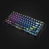 Bàn phím cơ GravaStar Mercury K1 Lite - Transparent Black