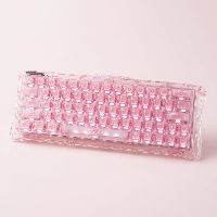 Bàn phím gaming GravaStar Mercury V60 Hall Effect - Crystal Rose 4