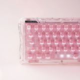 Bàn phím gaming GravaStar Mercury V60 Hall Effect - Crystal Rose 2