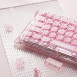 Bàn phím gaming GravaStar Mercury V60 Hall Effect - Crystal Rose 1