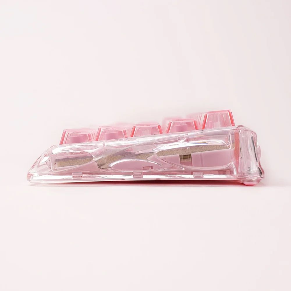 Bàn phím gaming GravaStar Mercury V60 Hall Effect - Crystal Rose