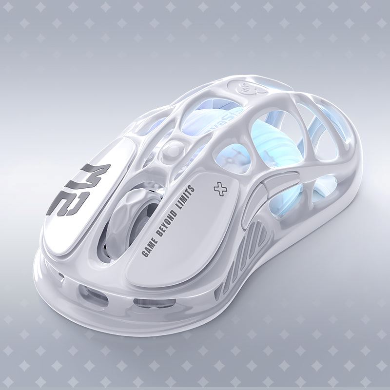 Chuột Gaming GravaStar Mercury M2 - Opaline White