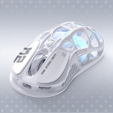 Chuột Gaming GravaStar Mercury M2 - Opaline White