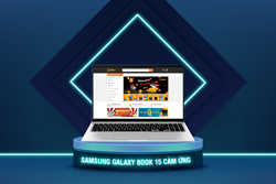 [Mới 100%] Samsung Galaxy Book 15 (Core™ i5-1135G7, RAM 8GB, SSD 256GB, FHD Touch)