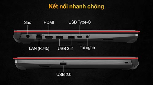 [Mới 100%] Asus TUF Gaming FX506LH - Core i5-10300H/ 8GB/ 512GB/ GTX 1650 7