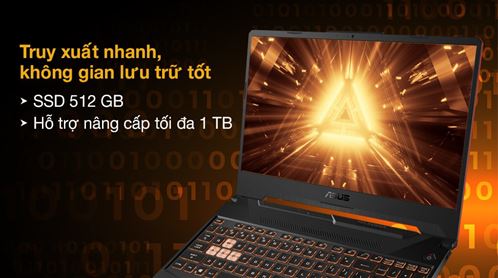[Mới 100%] Asus TUF Gaming FX506LH - Core i5-10300H/ 8GB/ 512GB/ GTX 1650 8
