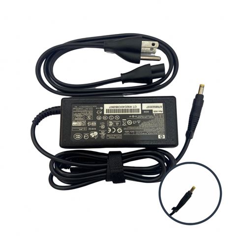 Sạc Laptop HP 18.5V-3.5A Chân Vàng